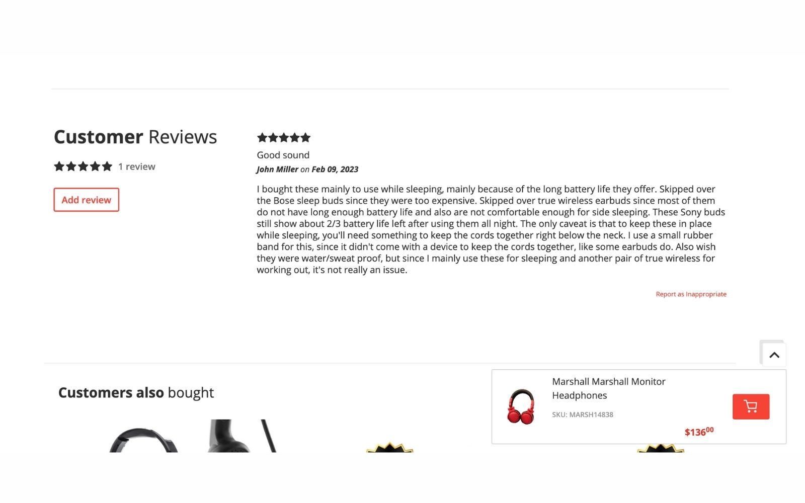 product reviews 